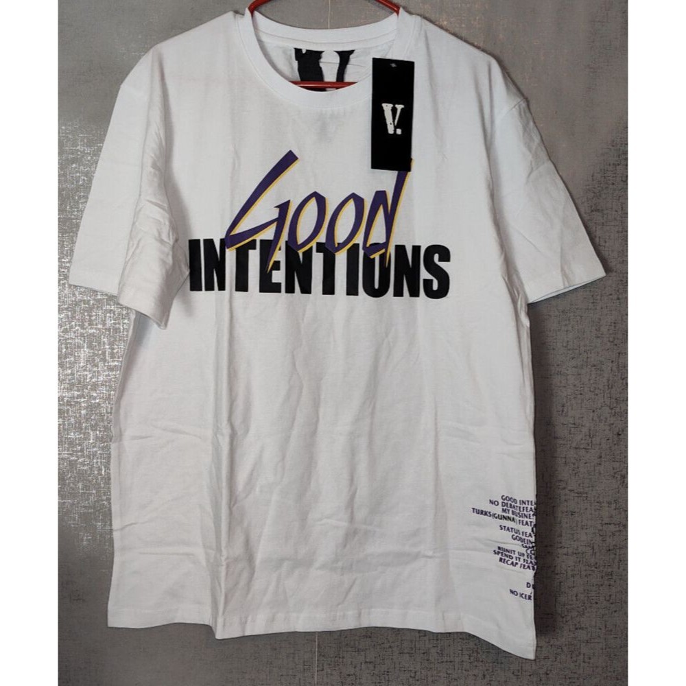 Vlone x Nav Good Intentions Tee L